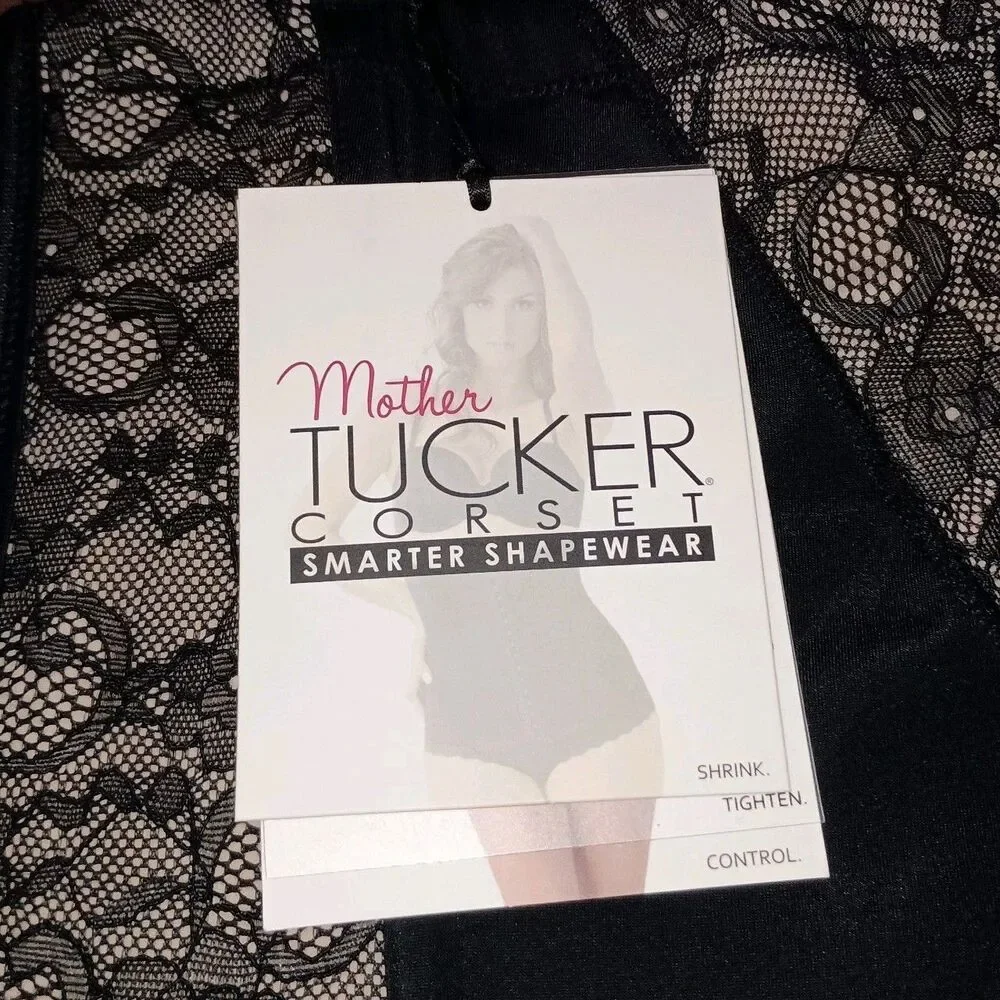 Belly Bandit Mother Tucker Corset Womens XL Extra Large Slimming Shapewear Black
